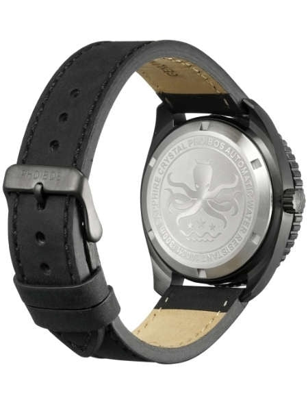 PHOIBOS Reef Master DLC 300-Meter Automatic Dive Watch with Double Dome AR Sapphire Crystal #PY015C