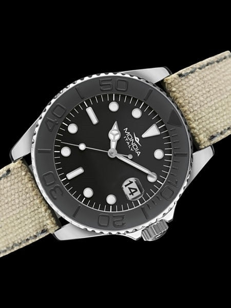 Mondia Madison Sport Quartz Watch with Black Dial #MI764SS-02BK-CF