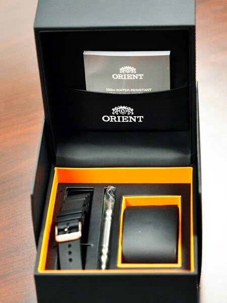 Orient Pro Saturation Dive Watch with Power Reserve and Sapphire Crystal #EL02001M