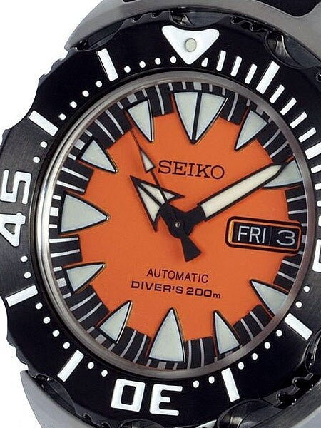 Seiko 2nd Generation Orange Monster with new 24-Jewel Automatic Movement #SRP315K1