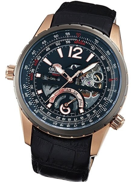 Orient Rally Automatic Watch with Power Reserve Meter and Sapphire Crystal #FT00008B