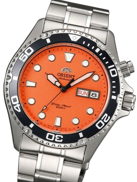 Orient Orange Ray 21-jewel Automatic Dive Watch #CEM6500AM (Orange Ray)