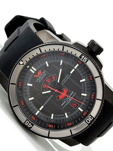 Vostok-Europe Ekranoplan Caspian Sea Monster Tritium Tube Dive Watch 5454108