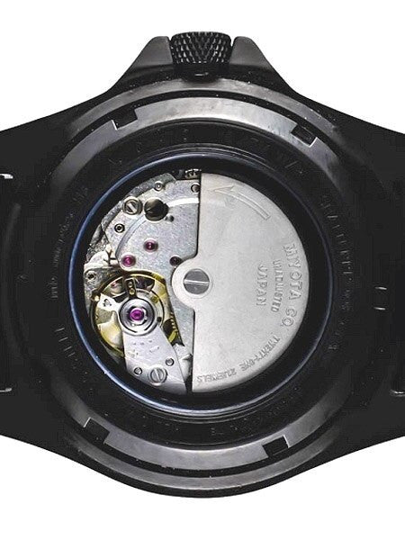 Armourlite Automatic Watch with Tritium Illumination, 45mm Black PVD Case and Bracelet #AL401