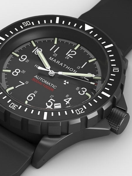 Marathon GSAR Anthracite Automatic Military Divers Watch #WW194006BK-NGM