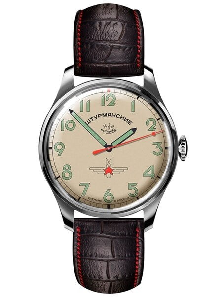 Sturmanskie Gagarin Commemorative, Manual Winding Mechanical Watch with 40mm Titanium Case #3717128