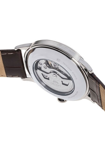 Orient Open-Heart Automatic Dress Watch with White Dial #RA-AG0002S10A