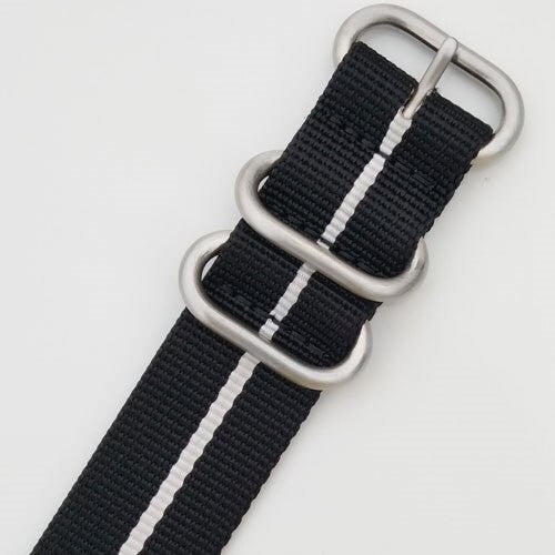 3-Ring Nylon Tactical Field Strap with Matte Finish Steel Buckle #TFS-25-SS