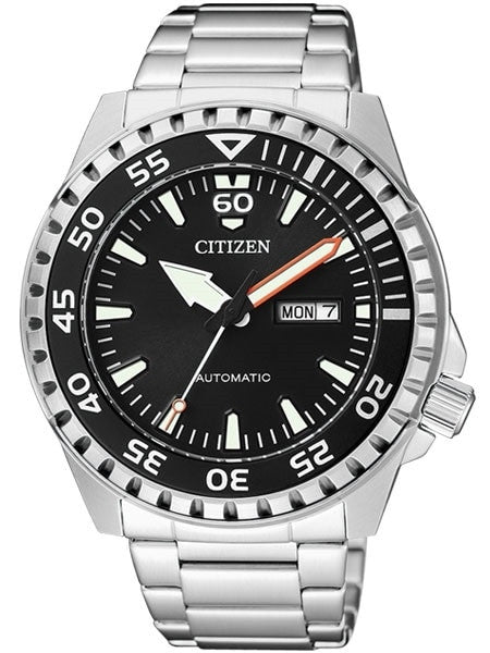 Citizen Automatic Sport Watch with Stainless Steel Bracelet #NH8388-81E