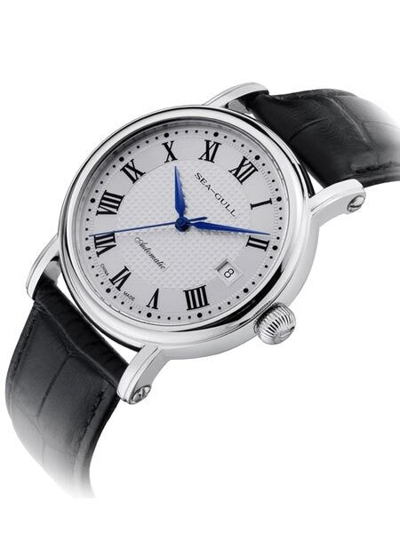Sea-Gull 39mm Classic Automatic Dress Watch with Sapphire Crystal #819.368