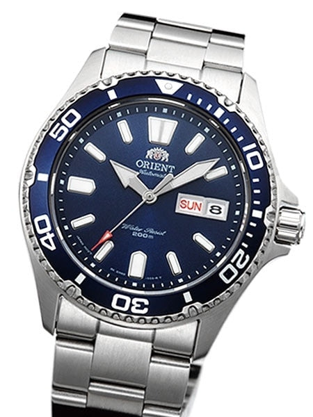 Orient USA II Blue Dial Automatic Dive Watch with Sapphire Crystal #AA0200BD