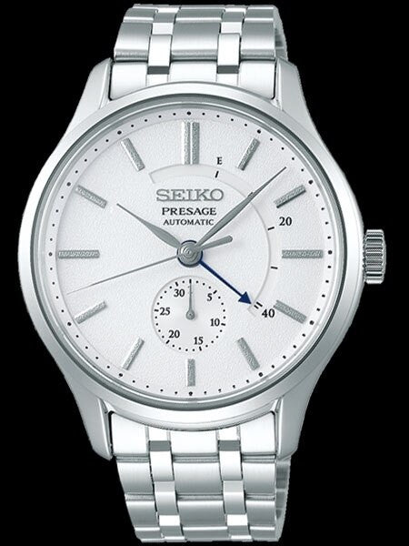 Seiko Presage Automatic Dress Watch with 42mm Case, Sapphire Crystal, Power Reserve Indicator #SSA395