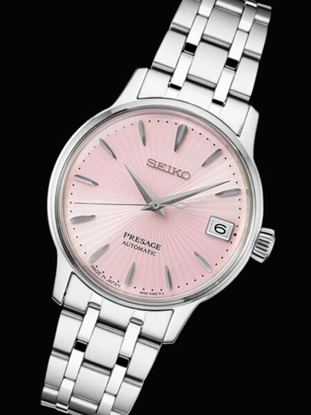 Ladies Seiko Presage "Cocktail Time" Automatic Dress Watch with 33.8mm Case #SRP839