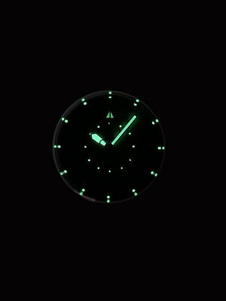 Aeromatic 1912 Aviator's Watch with Retention Spring and 24-hr Sub-Dial #A1382