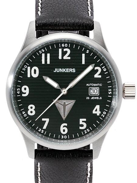 Junkers  JU-52 Swiss ETA 2824-2 Automatic Watch with Sapphire Crystal #6256-2