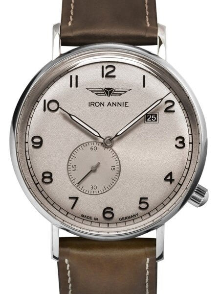 Iron Annie Amazonas Impression Swiss Quartz Dress Watch with Small Seconds, Date #5934-5