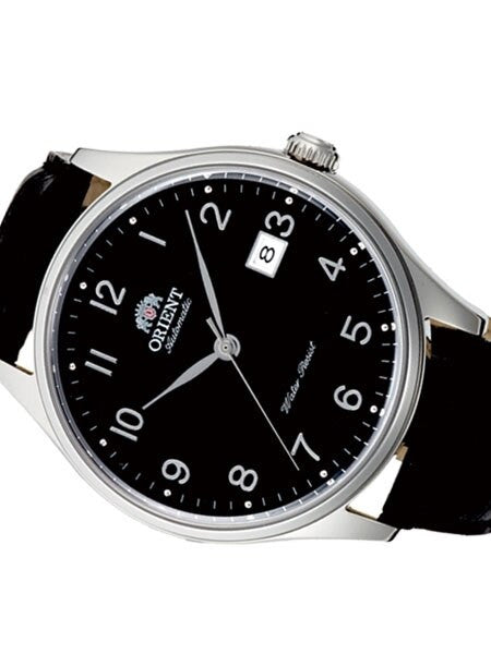 Orient Duke Automatic Watch with Black Dial, Sapphire Crystal, Stainless Steel Case #ER2J002B