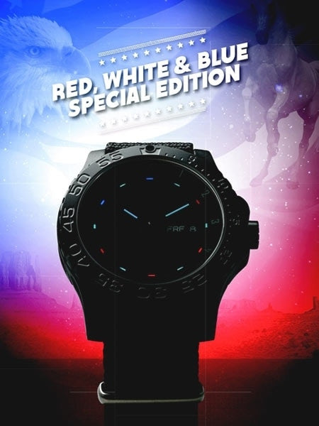 Traser Shade Red, White and Blue Special Edition with Sapphire Crystal #107370