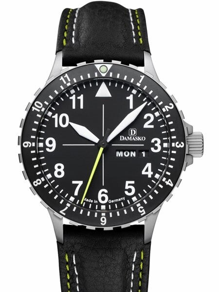Damasko Swiss ETA Automatic with a Rotating 12-Hour Bezel and Stainless Steel Case #DA46