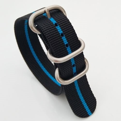 3-Ring Nylon Tactical Field Strap with Matte Finish Steel Buckle #TFS-21-SS