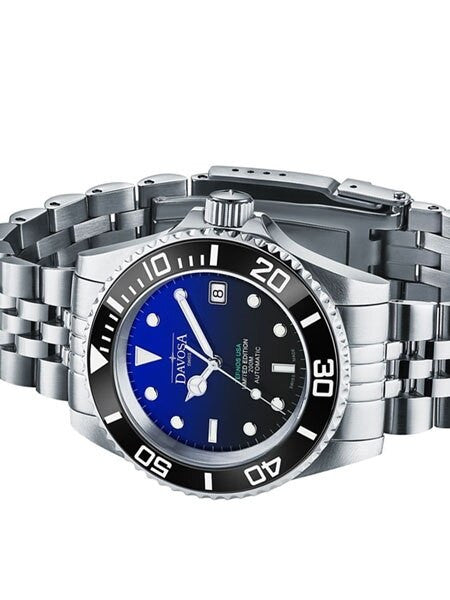 Davosa USA Limited Edition 40mm Ternos Ceramic Automatic Dive Watch with Faded Blue Dial #16155599