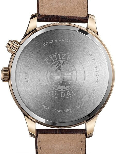 Citizen Eco-Drive Calendar Watch with Pointer Date, Sapphire Crystal #AP1052-00A