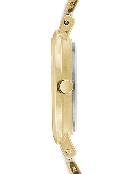 Boccia Ladies Quartz Watch with Goldtone Titanium and White Ceramic Bracelet #3236-02