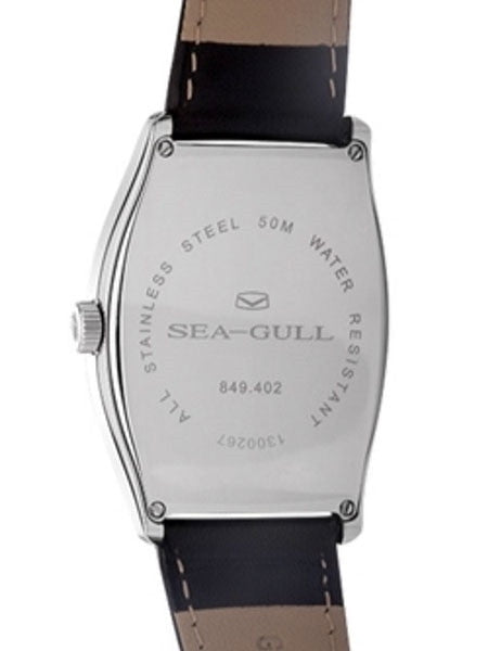 Sea-Gull Classic Tonneau Automatic Dress Watch with Sapphire Crystal #849.402