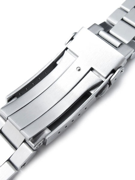 Strapcode 22mm Endmill 316L Stainless Steel Watch Bracelet for Orient Mako II & Ray II Diver Clasp #SS221803B060
