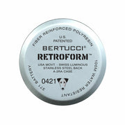 Bertucci retro-inspired Retroform field watch with a USA movement, 5 year battery and G-Type nylon band #11600 back