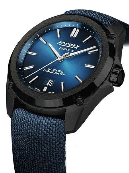 Formex Essence Leggera Swiss Automatic Chronometer with Electric Blue Dial #0330-4-6339-844