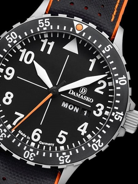 Damasko Swiss ETA Automatic with a Rotating 60-minute Bezel and Stainless Steel Case #DA42