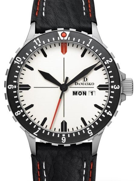 Damasko Swiss ETA Automatic with a Dual-Time 12 Hour Bezel and Fully Luminous Dial #DA45