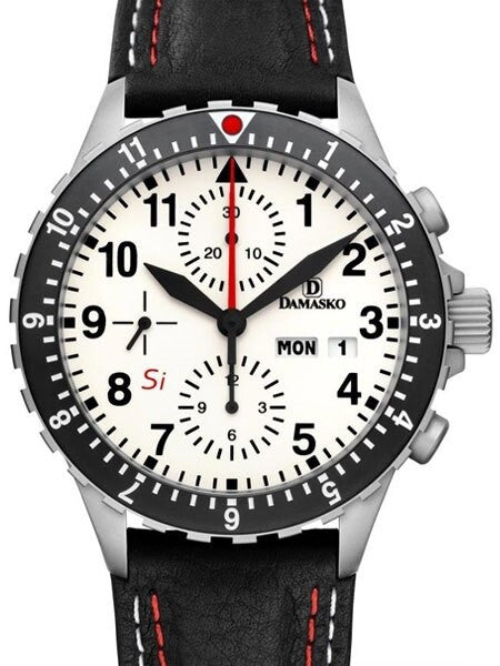 Damasko Swiss Valjoux 7750 Chronograph with a 60-Minute Stopwatch and 12-Hour Totalizer and #DC67SI