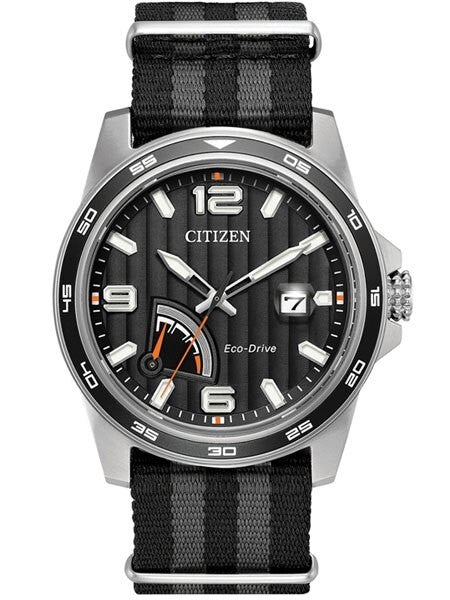Citizen Eco-drive Sport Watch with Power Reserve Indicator #AW7030-06E