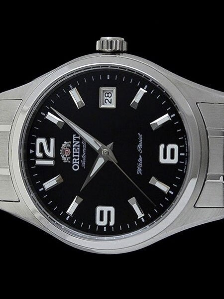 Orient Chicane Automatic Watch with Black Dial, Stainless Steel Case #ER1X001B