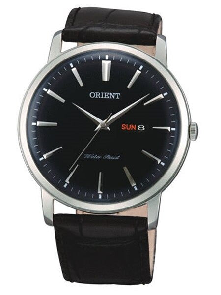 Scratch and Dent - Orient Capital Quartz Analog Dress Watch with Day and Date #UG1R002B-SND