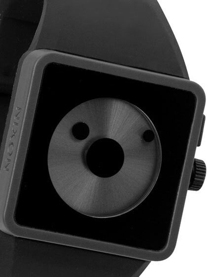 Nixon Newton Watch with Unique Rotating Disc Display, Nite Light  #A116-007