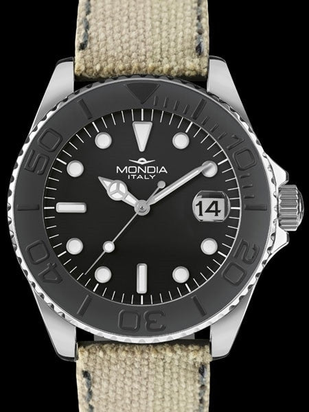 Mondia Madison Sport Quartz Watch with Black Dial #MI764SS-02BK-CF