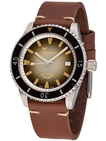 Squale Montauk 300 Meter Swiss Made Automatic Dive Watch with Sapphire Crystal #MTK-03