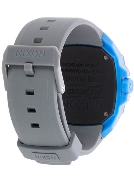 Nixon Ruckus Watch with 41mm Polycarbonate Case, White Hands and Markers #A349-1537