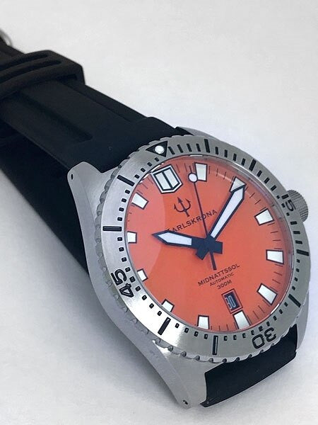 Karlskrona Midnattssol 300-Meter Automatic Dive Watch with 43mm Case #MID-OD