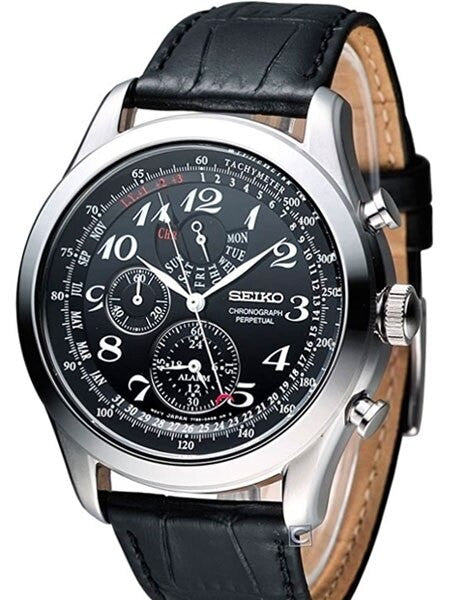 Seiko Neo Classic Chronograph with Perpetual Calendar, Alarm #SPC133P1