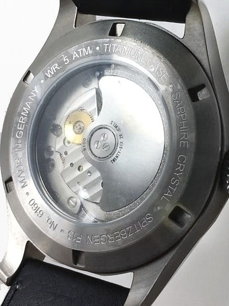 Junkers Spitzbergen F13, Power Resverve Automatic, Luminous Dial, Sapphire Crystal #6160-5