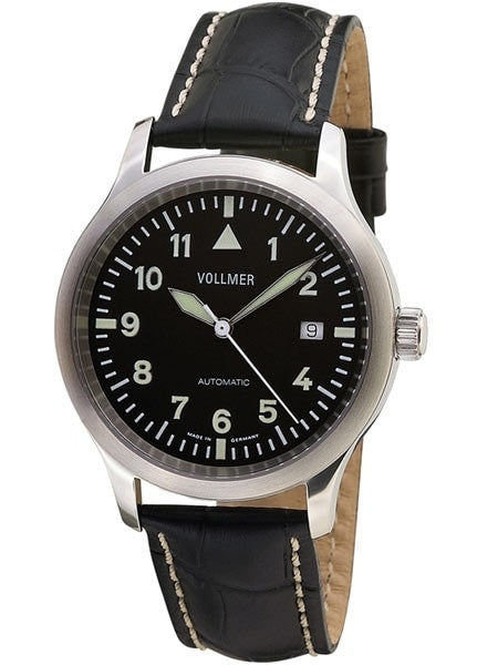 Vollmer V7 Kommandant Swiss ETA Automatic Aviator Officer Watch with Sapphire Crystal
