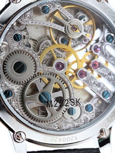 Sea-Gull 45mm Semi-Skeleton Hand Winding Mechanical Watch #M222SK