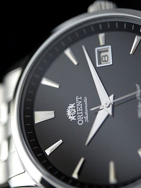 Orient Symphony Automatic Dress Watch with Black Dial, Stainless Steel  Case #ER27009B