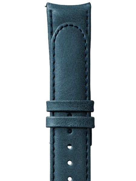 Formex 22mm ESSENCE Blue Leather Strap (without clasp) #CLBS.0330.744