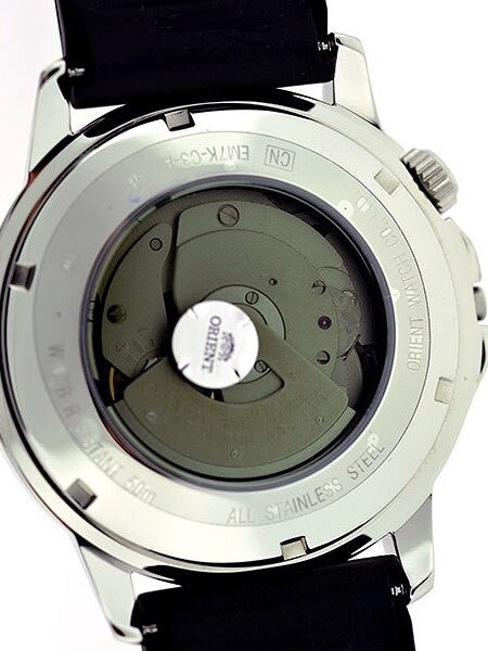 Orient 42mm Stingray Day and Date Automatic Watch with Black Dial #EM7K00AB