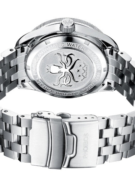 Phoibos 300 meter Wave Master Automatic Dive Watch with an Anti